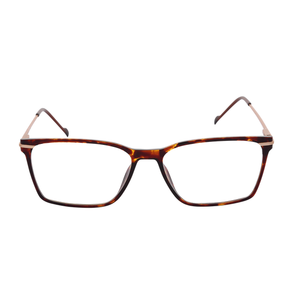 Brown Full Rim Rectangle Eyeglasses 2160 C3