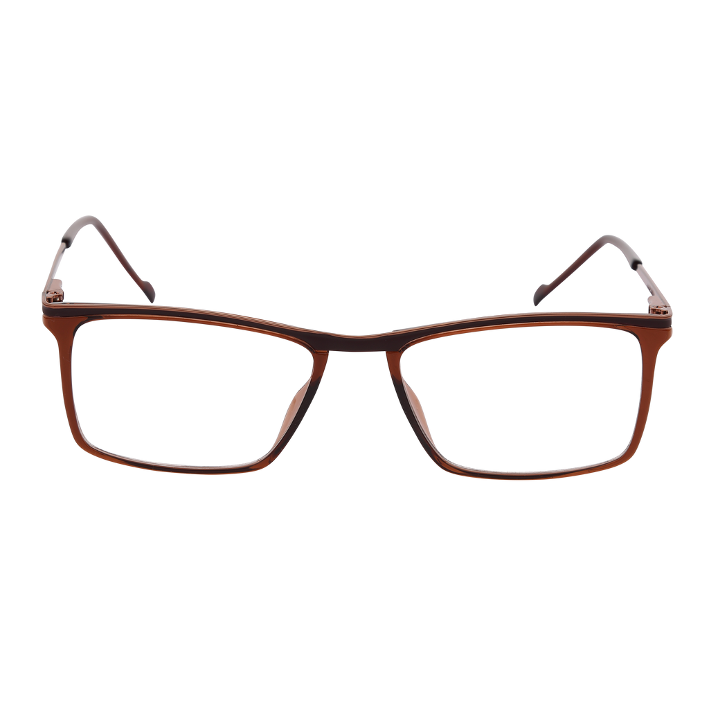 Brown Full Rim Rectangle Eyeglasses 2152 C2