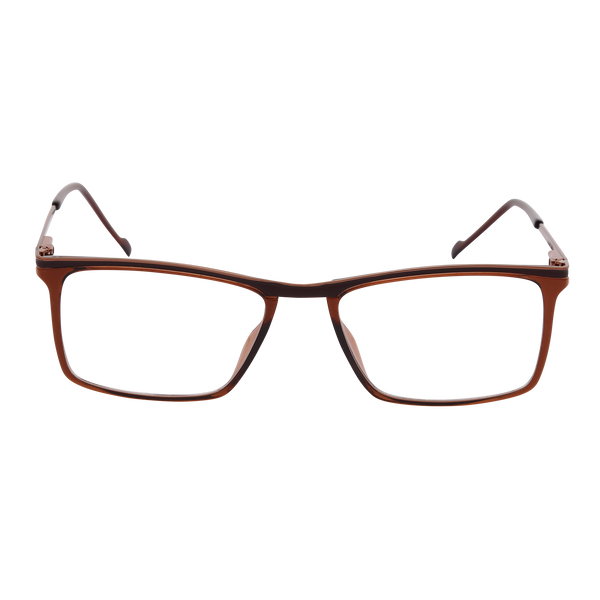 Brown Full Rim Rectangle Eyeglasses 2152 C2