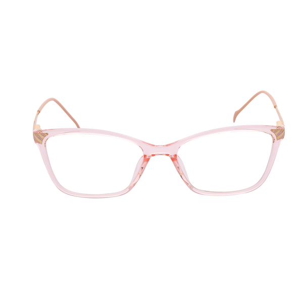 T Pink Full Rim Rectangle Eyeglasses 2194 C10