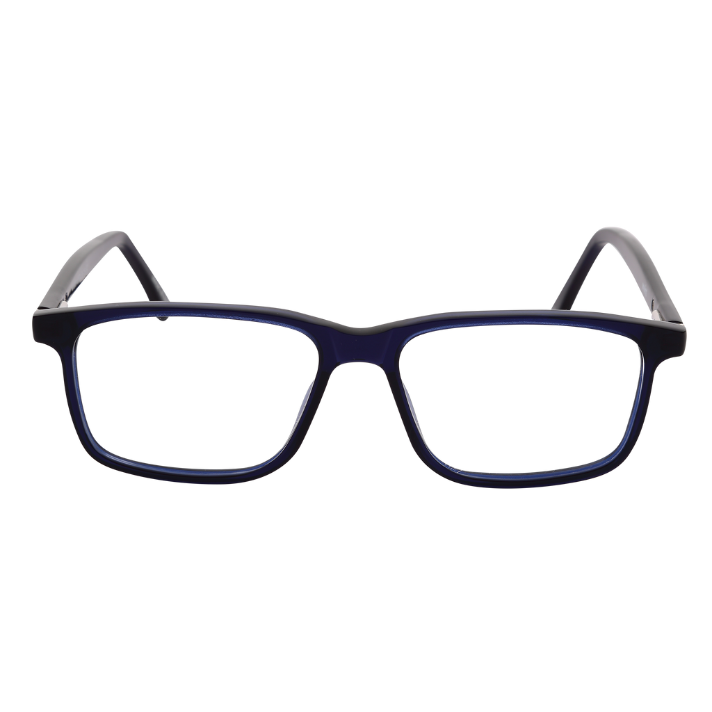 Blue Full Rim Rectangle Eyeglasses 2081 72