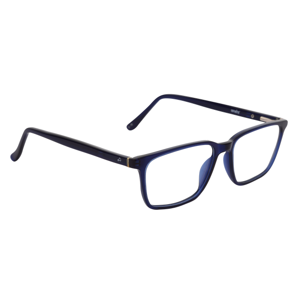 Blue Full Rim Rectangle Eyeglasses 2080 72
