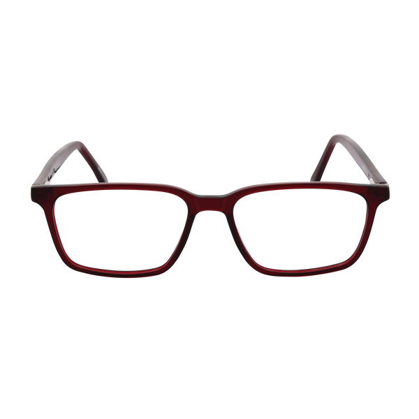 Maroon Full Rim Rectangle Eyeglasses 2080 74