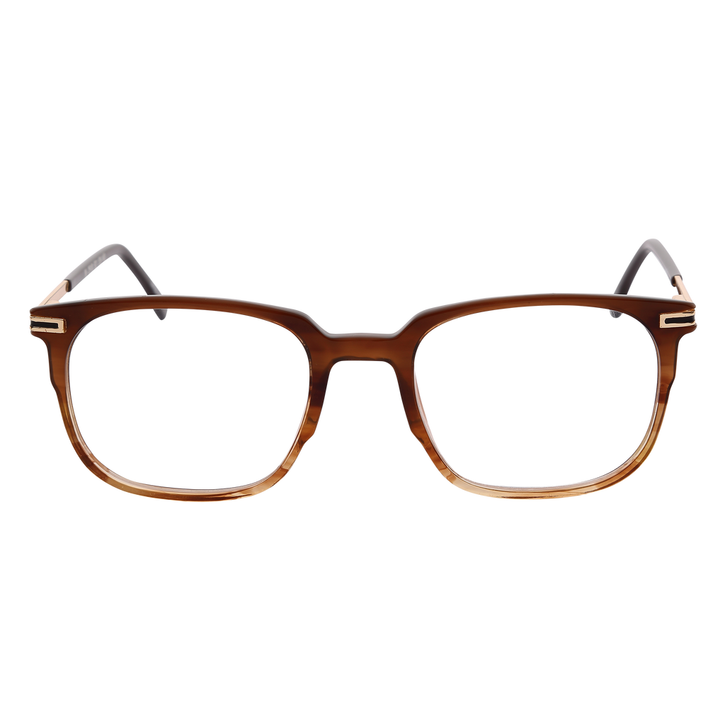 Brown Full Rim Square Eyeglasses 2510 24