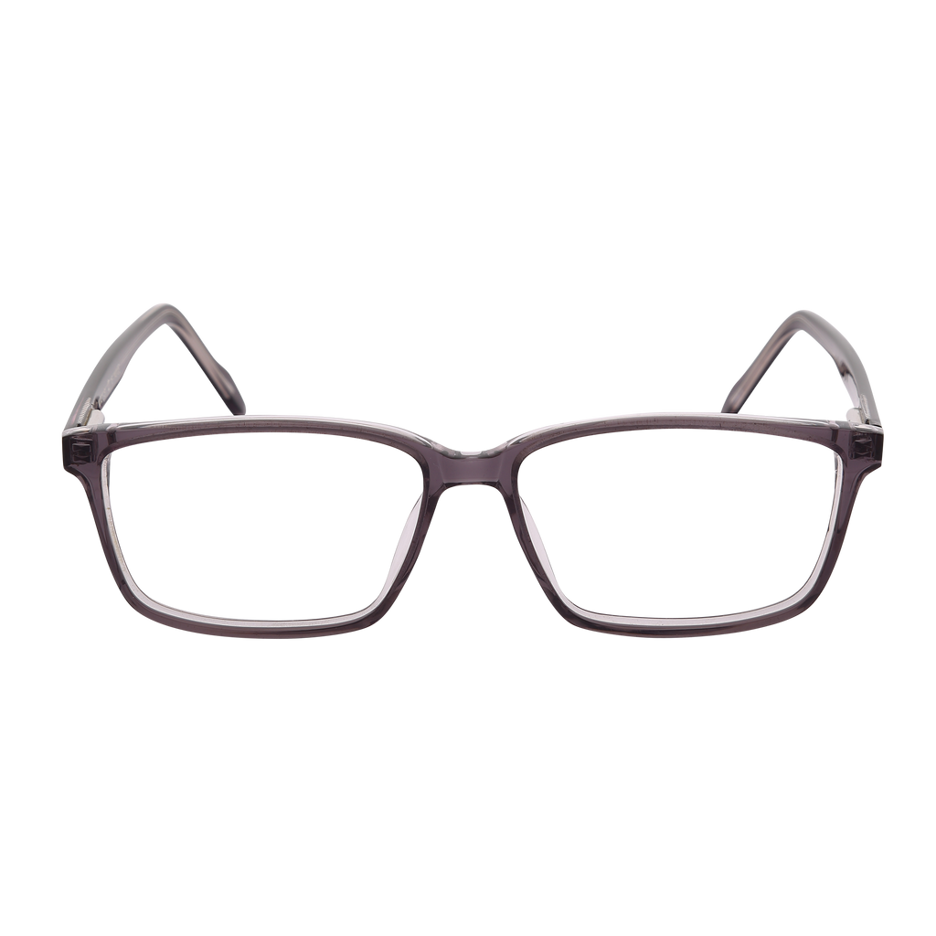 Brown Blue Full Rim Square Eyeglasses 031