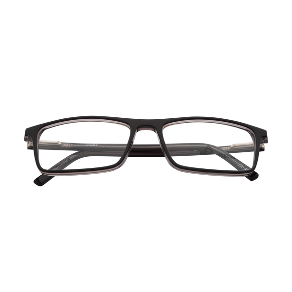 Black Full Rim Rectangle Eyeglasses 019 CX95