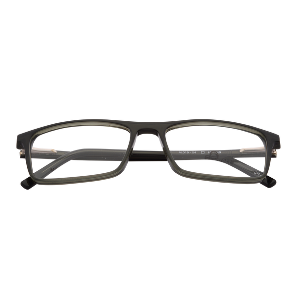 Black Full Rim Rectangle Eyeglasses 019 CM42
