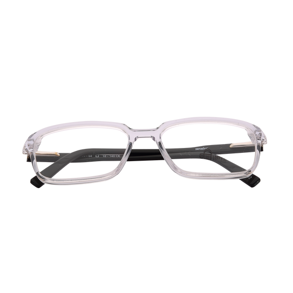 Transparent Full Rim Square Eyeglasses 064 PM02