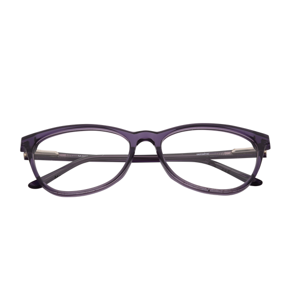 Violet Full Rim Oval Eyeglasses 027 PURPLE
