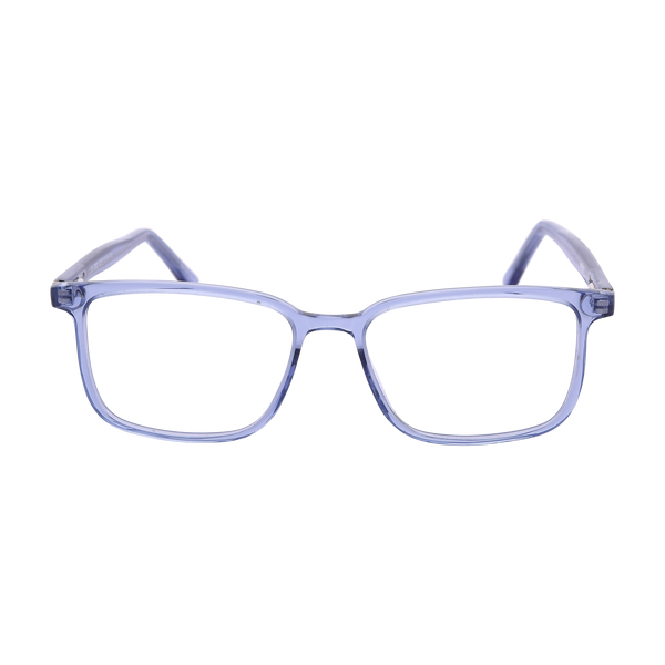 T Blue Full Rim Rectangle Eyeglasses 2082 76