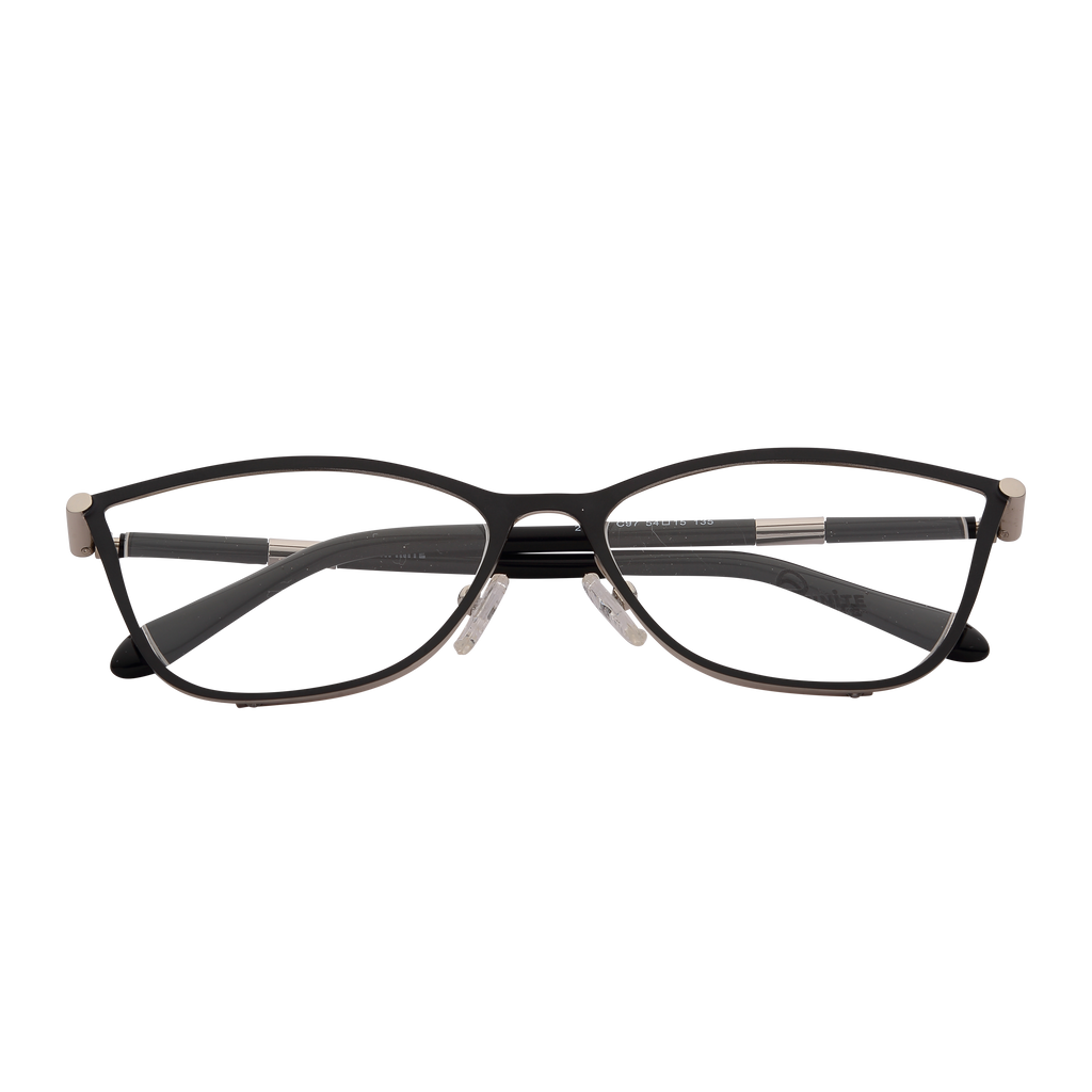 Black Full Rim Cateye Eyeglasses 21014 97