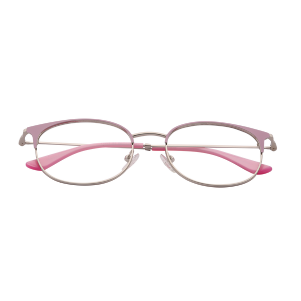 Pink Full Rim Oval Eyeglasses 21007 37