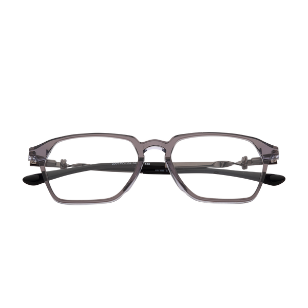 Grey Full Rim Geometric Eyeglasses 2003 C5