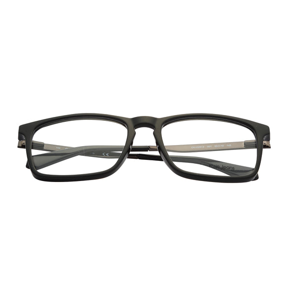 BLACK Full Rim Rectangle Eyeglasses CKJ 22613 001