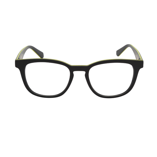 Black Full Rim Round Eyeglasses CKJ 22650 002