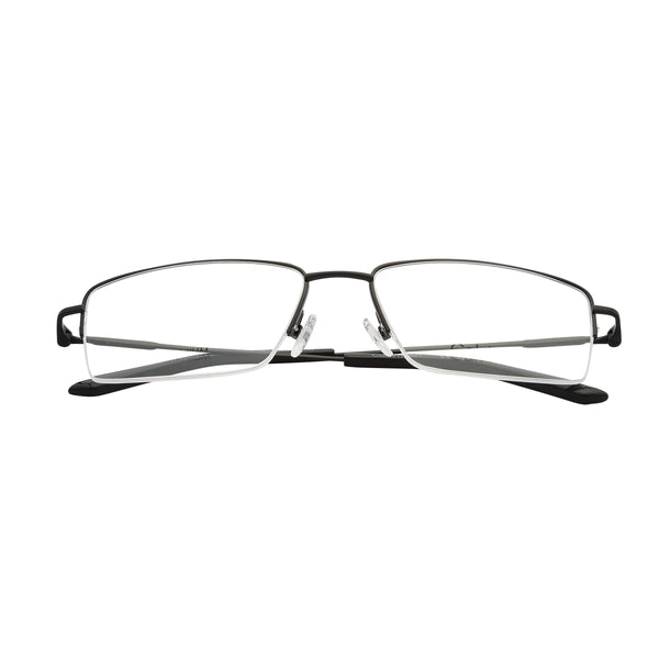 Black Half Rim Rectangle Eyeglasses CK 22131TLBI 001