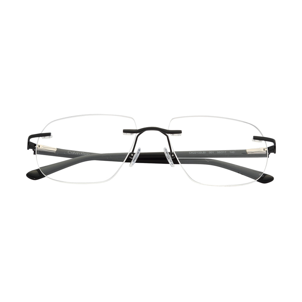 Black Rimless Butterfly Eyeglasses CK 22132LBI 001