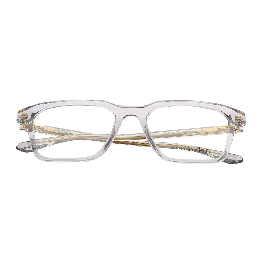 Grey Full Rim Aviator Eyeglasses CK 22566LBI 020