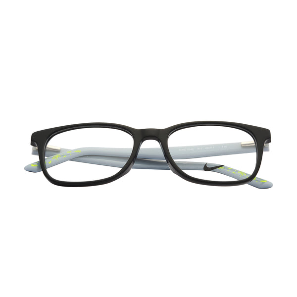 Black Full Rim Rectangle Eyeglasses Nike 5546 001