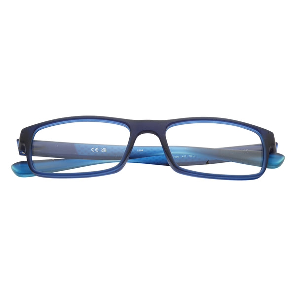 Matt Blue Full Rim Sports Eyeglasses Nike 7090 411