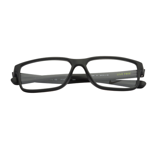 Matt Black Full Rim Sports Eyeglasses Nike 7092 011