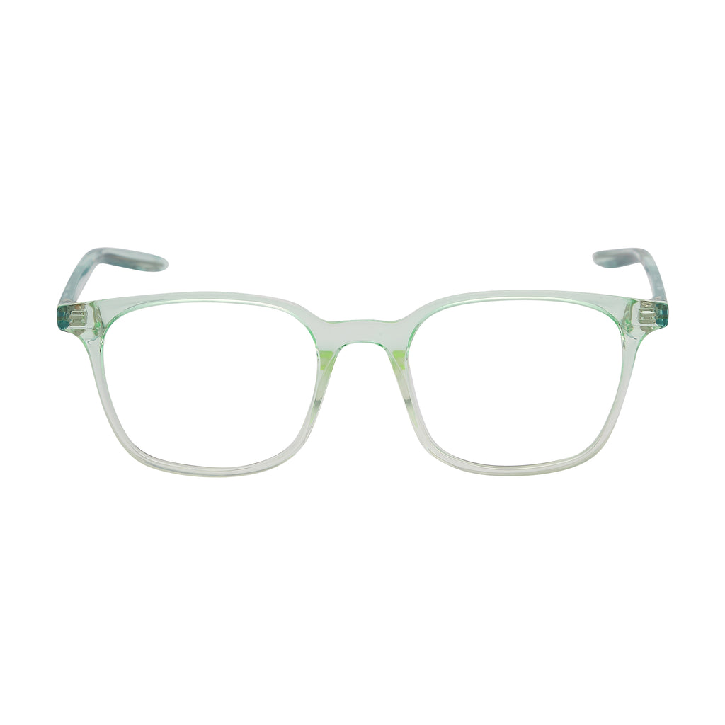 Crystal Green Full Rim Sports Eyeglasses Nike 7124 409