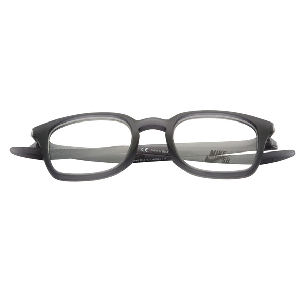 Grey Full Rim Square Eyeglasses Nike 7114 021 4