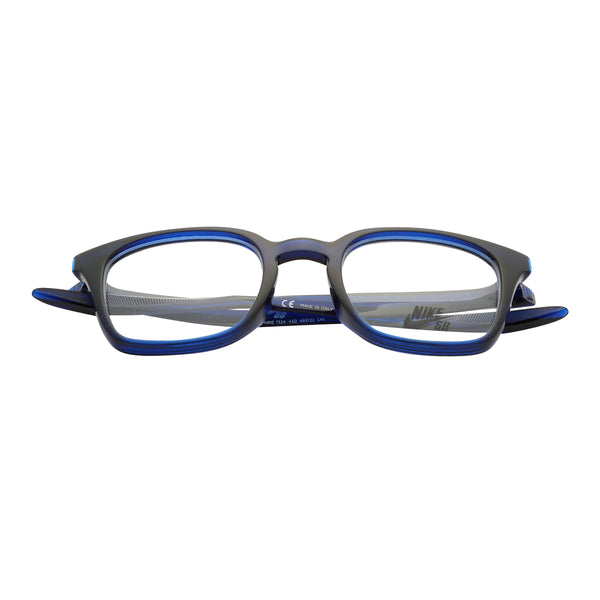 Blue Full Rim Sports Eyeglasses Nike 7114 410 4