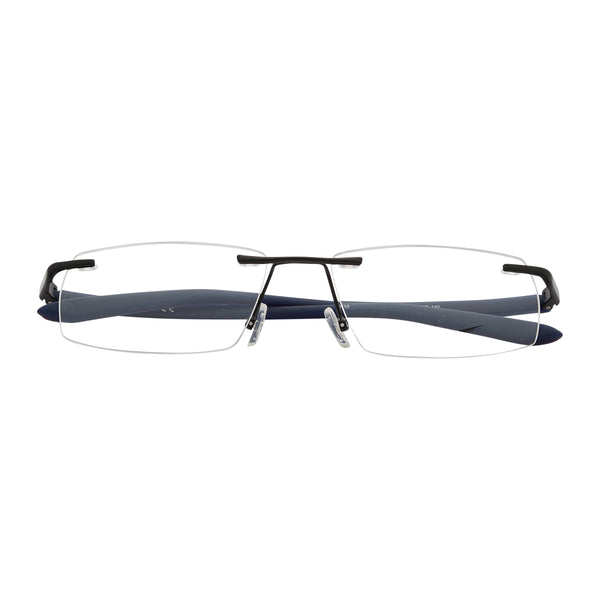 Black Rimless Rectangle Eyeglasses Nike 7922IN 001