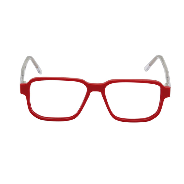 Red Full Rim Aviator Eyeglasses SU 2935 C7