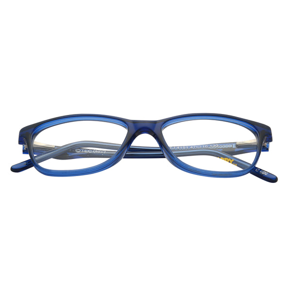 Blue Full Rim Square Eyeglasses TJ 4151 C08