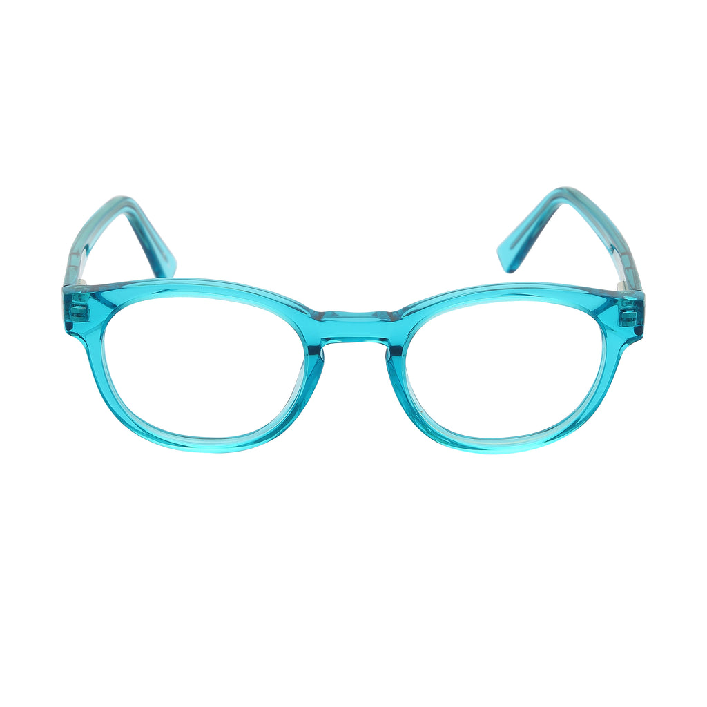 Sea Blue Full Rim Oval Eyeglasses TJ 4153 C34