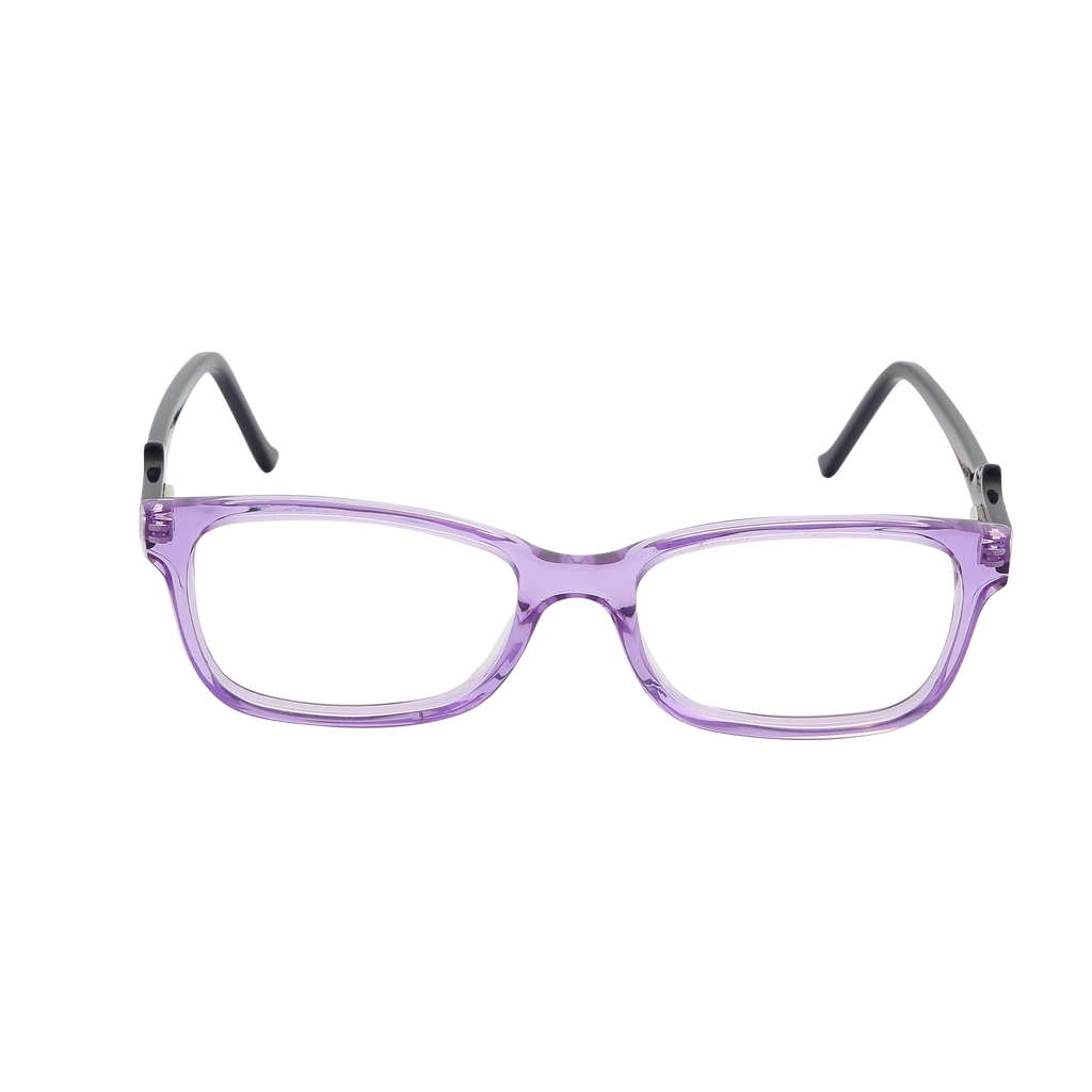 Purple Full Rim Rectangle Eyeglasses TJ 4119 C7