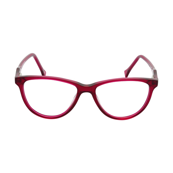 Pink Full Rim Oval Eyeglasses WW 6050 C62