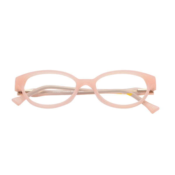 Pink Full Rim Oval Eyeglasses WW 6118 C7