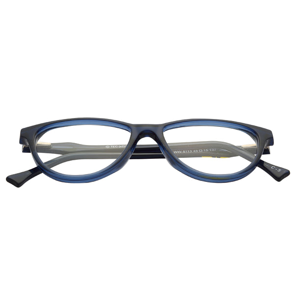 Blue Full Rim Oval Eyeglasses WW 6113 C5