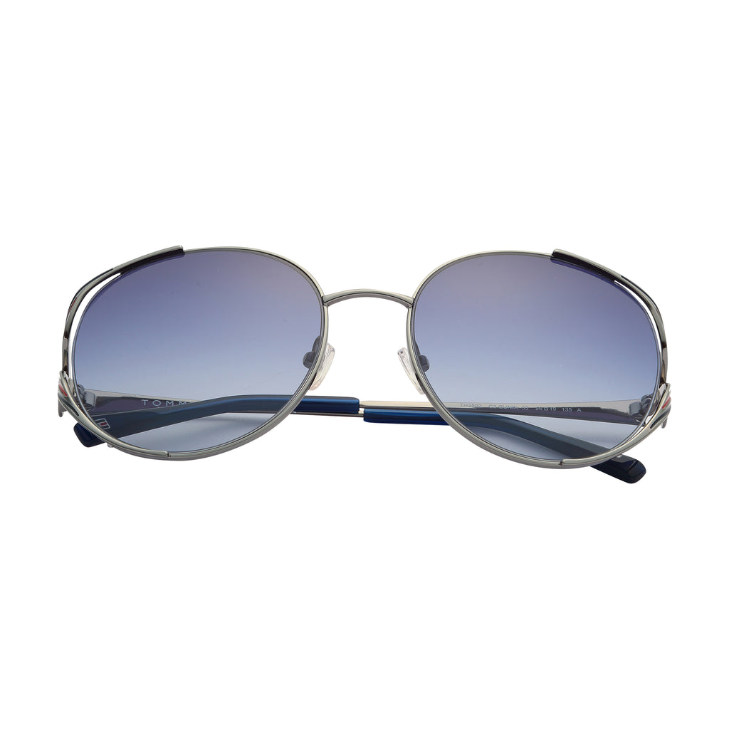 Silver Full Rim Round Sunglasses TH 2592 C3
