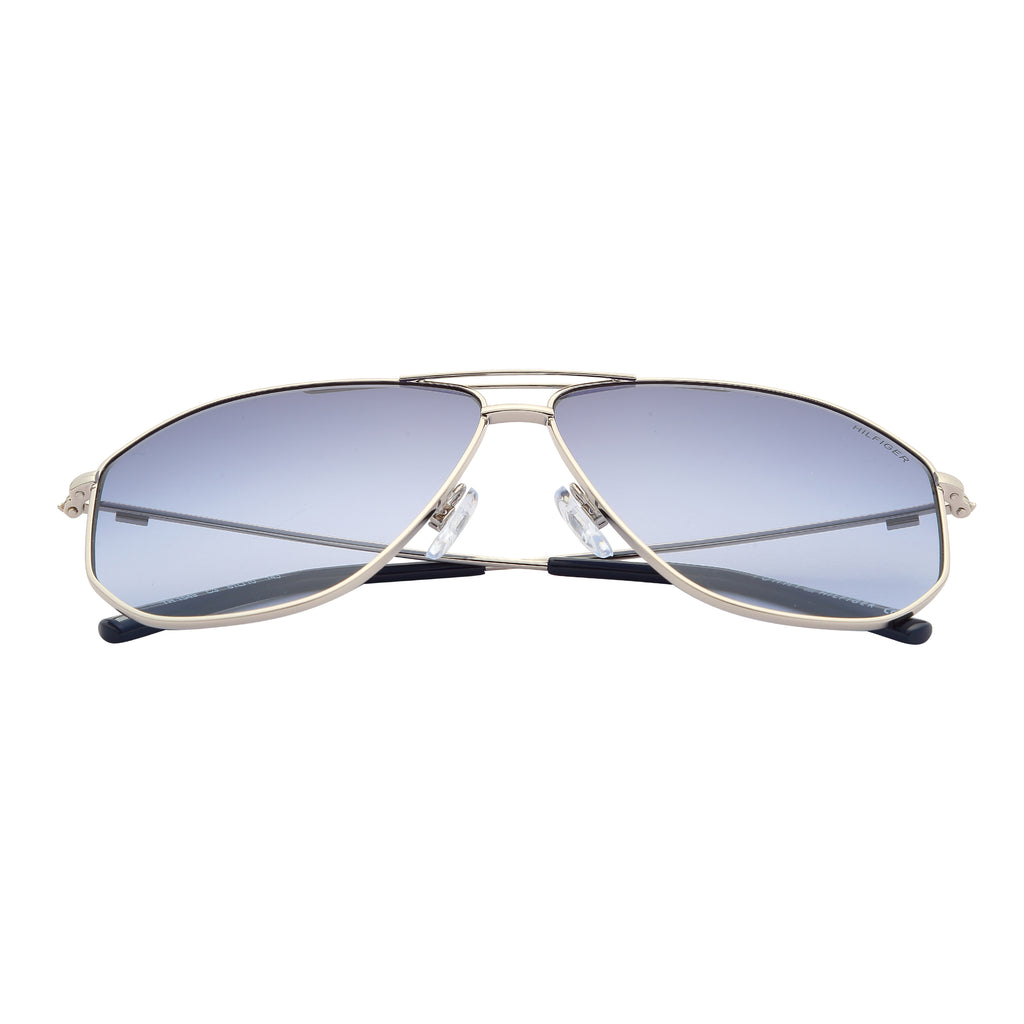 Silver Full Rim Aviator Sunglasses TH 1549 C3